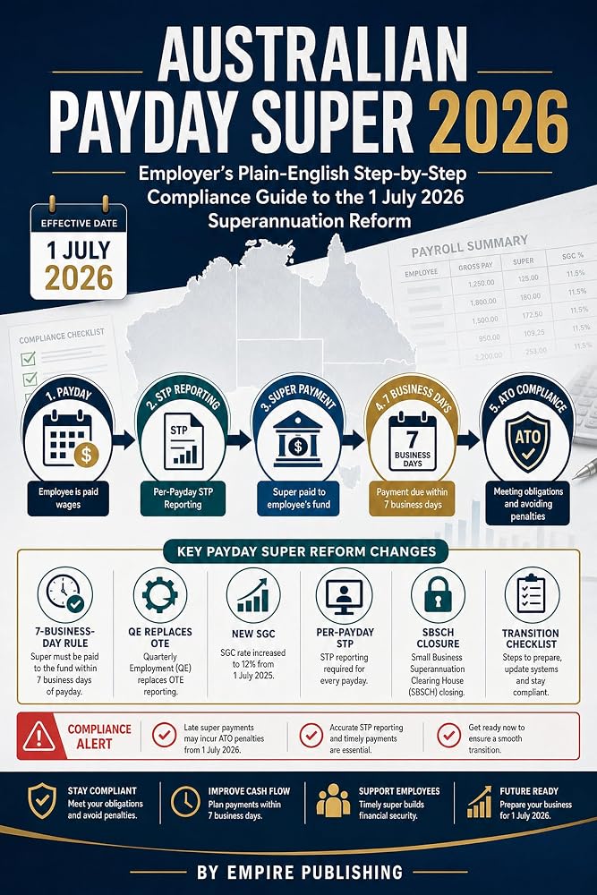 Australian Payday Super 2026: The Employer’s Compliance Guide cover